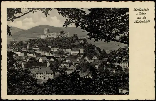 Postcard Bolkenhain Bolków Totale 1941  gel. Landpoststempel