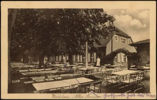 Ansichtskarte Potsdam Wirtshaus Alter Tornow 1927