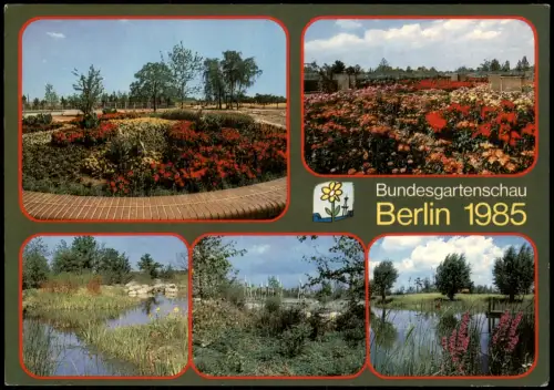 Ansichtskarte Berlin Bundesgartenschau Berlin 1985 1985
