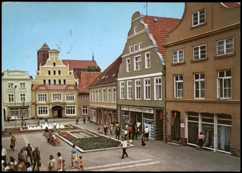 Ansichtskarte Wismar Krämerstraße 1978