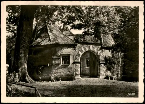 Ansichtskarte Rothenburg ob der Tauber Burgtor 1956