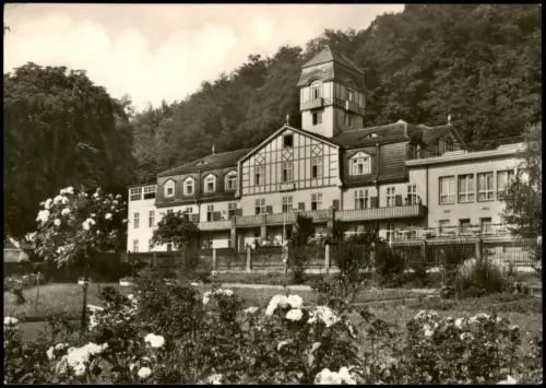 Ansichtskarte Bad Blankenburg Ferienheim der IG Wismut Heim am Goldberg 1971