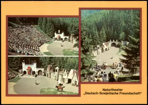 Ansichtskarte Steinbach Langenbach Naturtheater 1978