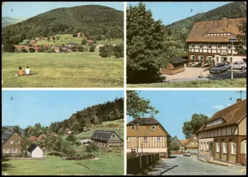 Waltersdorf-Großschönau (Sachsen) Mehrbildansicht Waltersdorf  Grenzbaude 1976