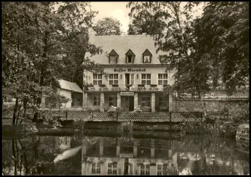 Ansichtskarte Wolkenstein Warmbad HO-Café zur DDR-Zeit 1969
