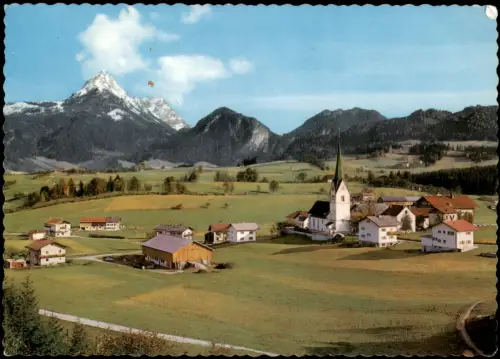 Ansichtskarte Schwoich Luftkurort Schwoich mit Wildem Kaiser 1965
