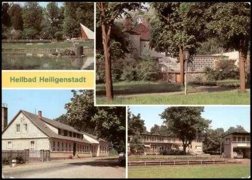Heiligenstadt   Betriebsferienheim "Forsthaus", HO-Gaststätte "Stadion" 1985