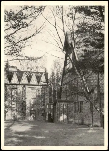 Ansichtskarte Lüllau-Jesteburg Kunststätte J. M. Bossard 1954