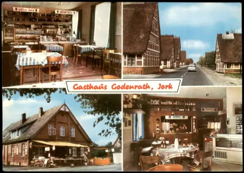 Ansichtskarte Jork Gasthaus Godenrath Wester 1972