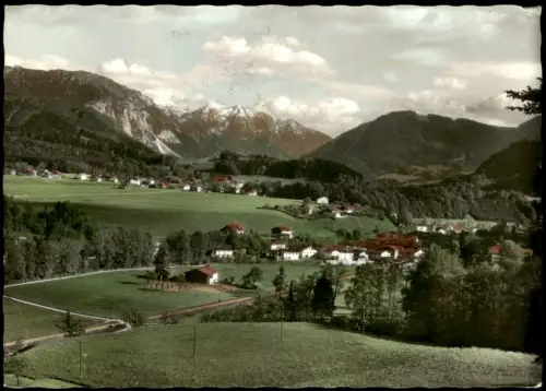 Eisenärzt-Siegsdorf Eisenärzt mit Rauschberg, Sonntagshorn und Reifelberg 1958
