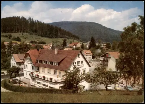 Ansichtskarte Enzklösterle Gasthof-Café Schwarzwaldhof 1980
