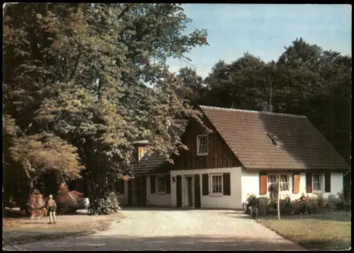 Rusbend-Bückeburg Kreisjugendheim JAGDSCHLOSS Rusbend über Stadthagen 1970