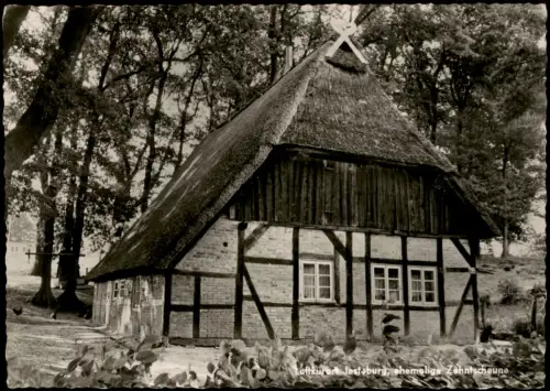 Ansichtskarte Jesteburg Ehemalige Zehntscheune 1960