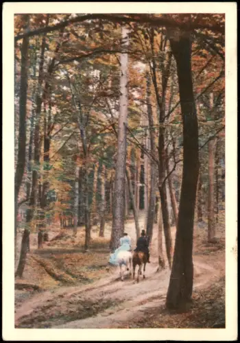 Ansichtskarte  Filmszene aus 'Sinfonia d'amore' (Schubert) 1955