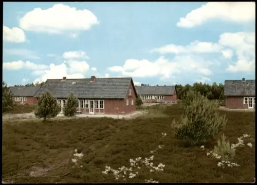 Ansichtskarte Schneverdingen Feriendorf in der Lüneburger Heide 1970