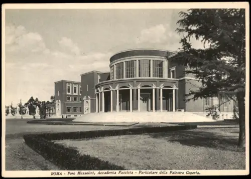 Rom Roma Accademia Fascista - Palestra Coperta (Foro Mussolini) 1935