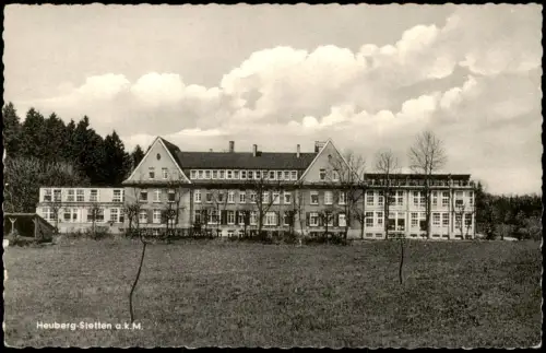 Stetten am kalten Markt Gebäudekomplex in Heuberg-Stetten a.k.M. 1960