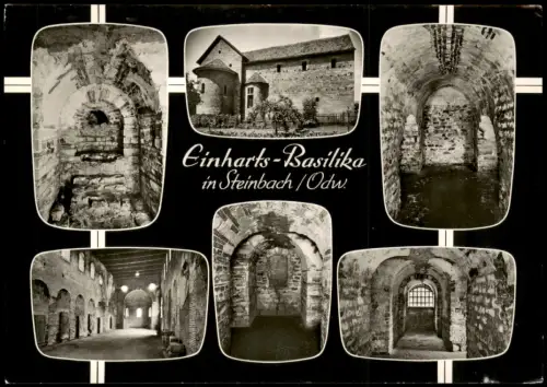 Ansichtskarte Michelstadt Einharts-Basilika 1969