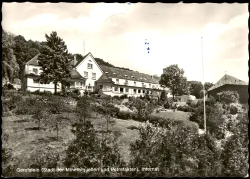 Ansichtskarte Gerolstein Internat 1971
