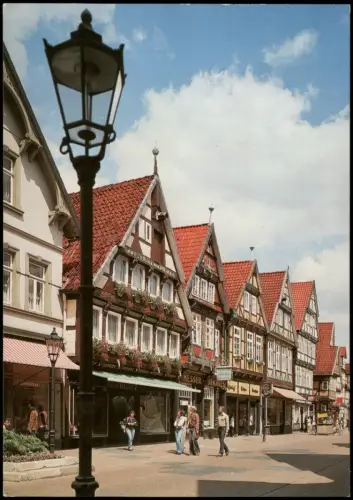 Ansichtskarte Celle Alte Fachwerkhäuser in der Zöllnerstraße 1980