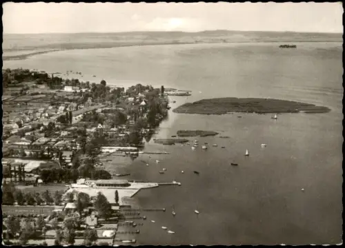 Ansichtskarte Steinhude-Wunstorf Luftbild Steinhude am Steinhuder Meer 1964