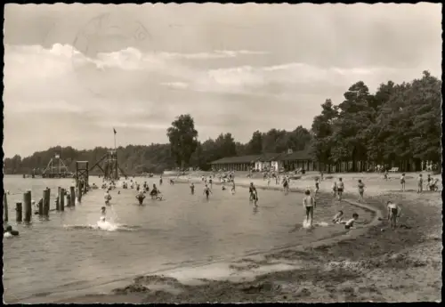 Ansichtskarte Dessau-Dessau-Roßlau Dessau Bad Adria zur DDR-Zeit 1964