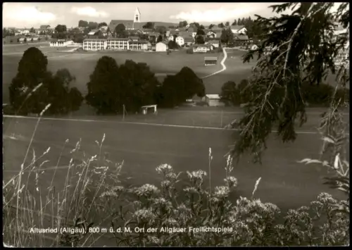 Ansichtskarte Altusried Panoramaansicht 1989