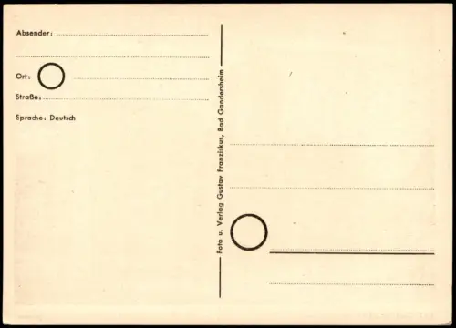 Ansichtskarte Bad Gandersheim Rathaus Straßen-Ansicht 1940