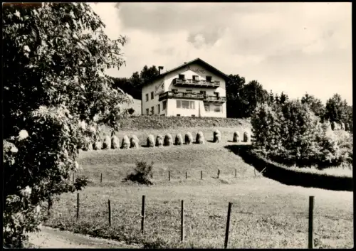 Türnitz Pension Karnerleiten auf einer Anhöhe mit Heuschobern 1965