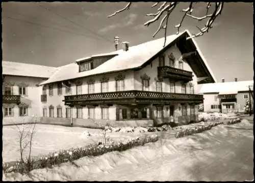 Ansichtskarte Bad Aibling Kuranstalt Harthausen, Landhaus 1960