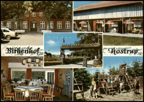 Hostrup-Havetoft Birkenhof Hostrup mit Pension und Freizeitaktivitäten 1977