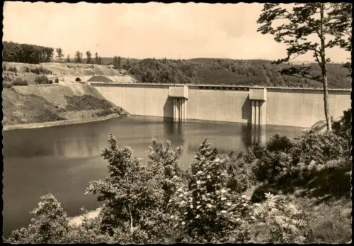 Ansichtskarte Oberharz am Brocken Rappbode-Talsperre bei Wendefurt 1961