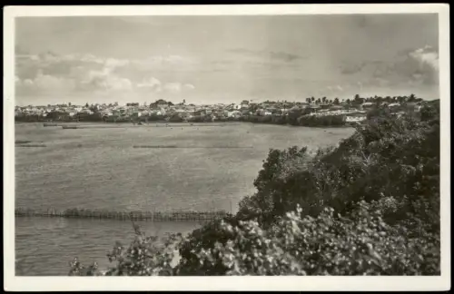 Postcard Mombasa Panorama-Ansicht der Küstenstadt Mombasa 1930