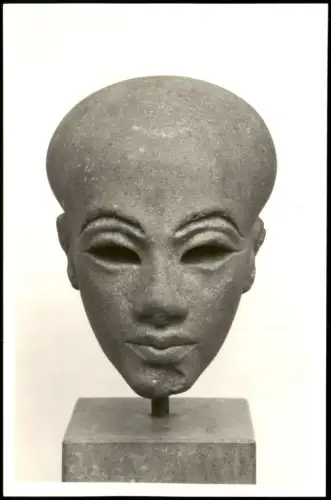 Skulptur  ägyptische Prinzessin, Exponate Carlsberg Glyptotek Kopenhagen 1950