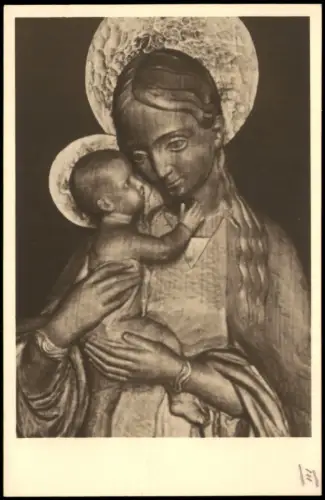 Ansichtskarte Himmerod-Großlittgen Gnadenbild Unserer Lieben Frau 1950