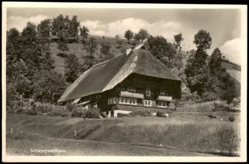 .Baden-Württemberg Schwarzwaldhaus (ohne Ortsangaben) House Black Forrest 1940