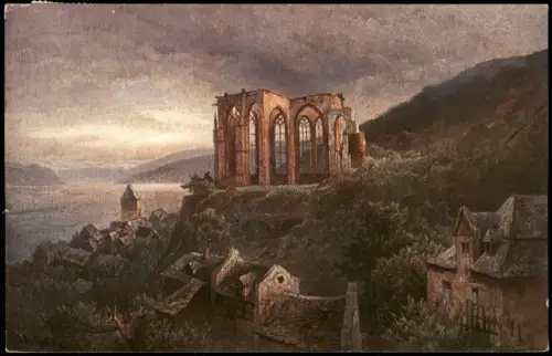 Ansichtskarte Bacharach Wernerkapelle 1982