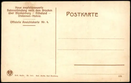 Ansichtskarte Rübeland Hermannshöhle bei Rübeland 1910