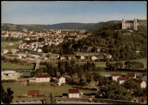 Eichstätt Panorama-Ansicht Altmühltal mit Willibaldsburg von Elias Holl 1965