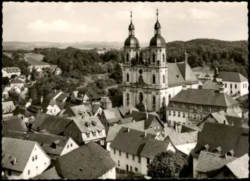 Gößweinstein Ortsansicht Panorama mit Kirche Wallfahrkirche 1960
