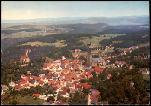 Gößweinstein Luftbild Luftaufnahme Ort i.d. Fränkische Schweiz 1962