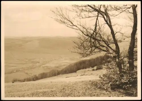 Ansichtskarte Bischofsheim (Rhön) Umland-Ansicht Hohe Rhön Kreuzberg 1937