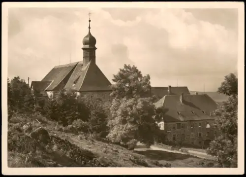 Ansichtskarte Bischofsheim (Rhön) Kloster Kreuzberg 1937