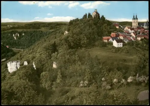 Ansichtskarte Gößweinstein Panorama Ort in der Fränkischen Schweiz 1969