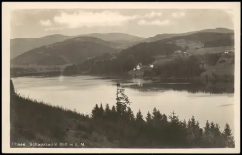 Ansichtskarte Titisee-Neustadt Titisee (Schwarzwald) 1920
