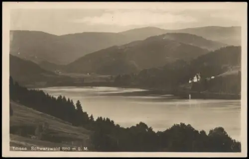 Ansichtskarte Titisee-Neustadt Titisee (Schwarzwald, Black Forrest) 1920