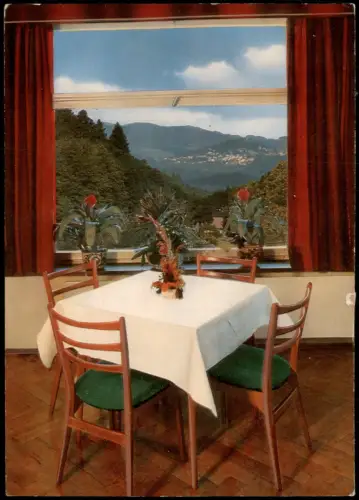 Lauten-Weschnitz Blick Fenster Hotel ERBACHER HOF 6149 1978