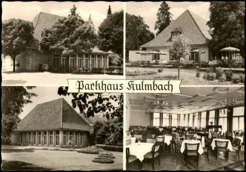 Ansichtskarte Kulmbach Mehrbildkarte Gaststätte Parkhaus Kulmbach 1975/1965