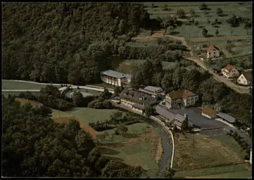 Emmershausen-Weilrod Luftaufnahme  Mühle Schulungs Erholungsheimr  1960