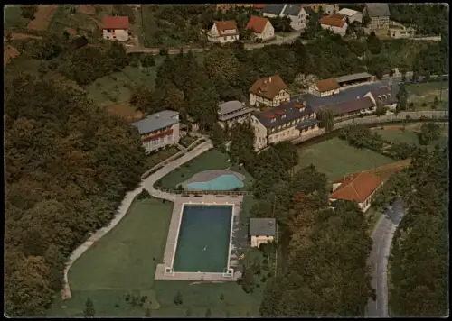 Emmershausen-Weilrod Luftbild  Mühle Schulungs- und Erholungsheim IG  1960